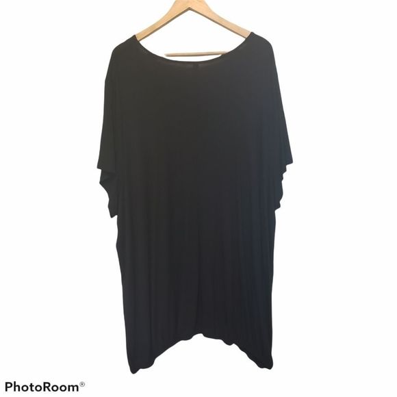 3 For $25 Light Up The Room Black Beaded Tunic 6X - Picture 2 of 5